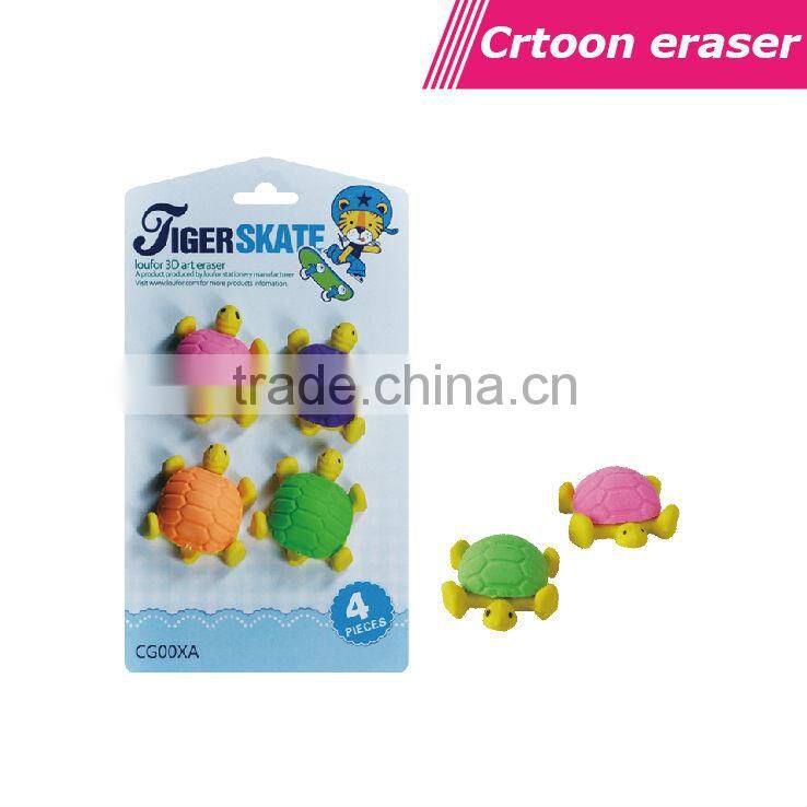 high quality pvc or rubber 3D eraser