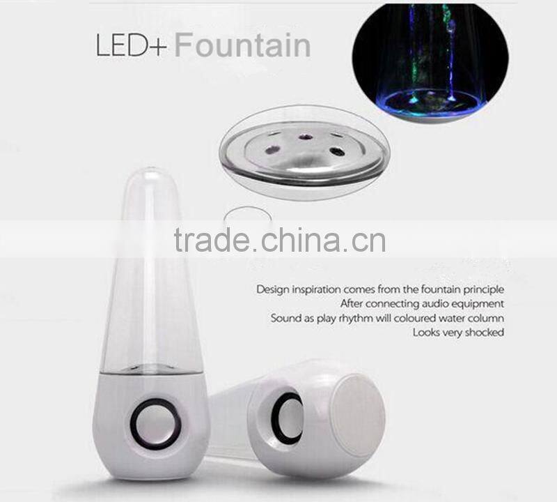 Wireless LED Light Show Fountain Water Dancing Bluetooth Speakers Music Stereo Subwoofer Speakers GuangDong Factory