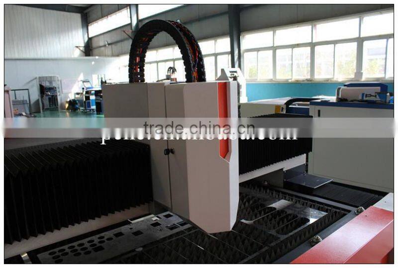 steel square pipe round tube fiber laser cutting machine with CE