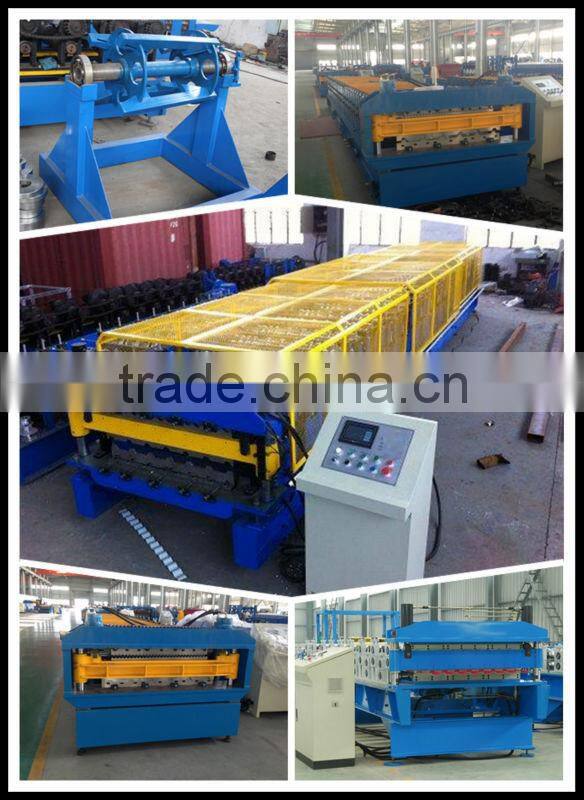 double layer roof roll forming machine