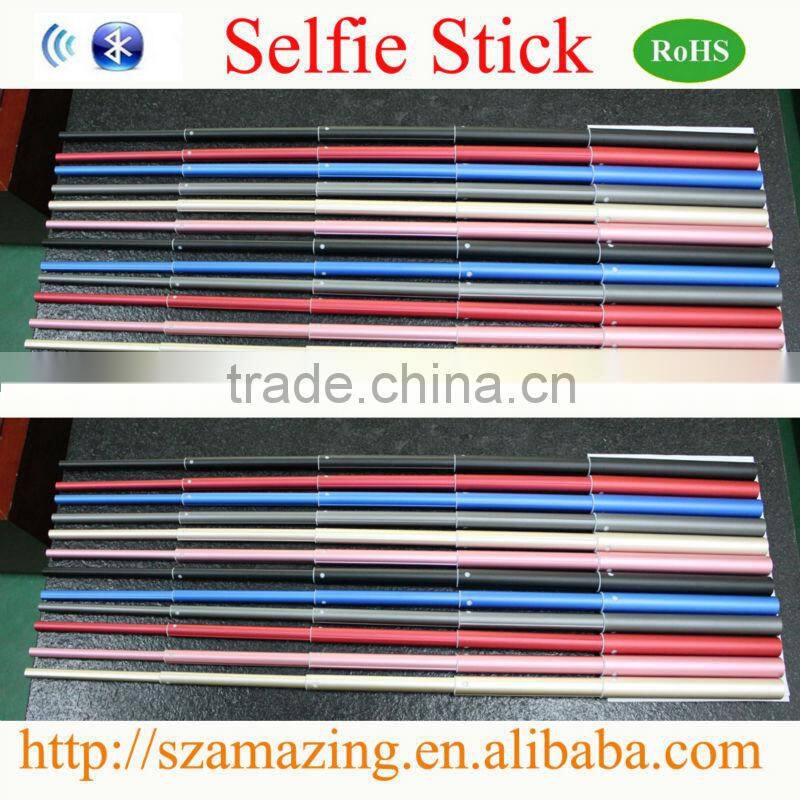 Professional factory produced the bluetooth Selfie stick with accessory