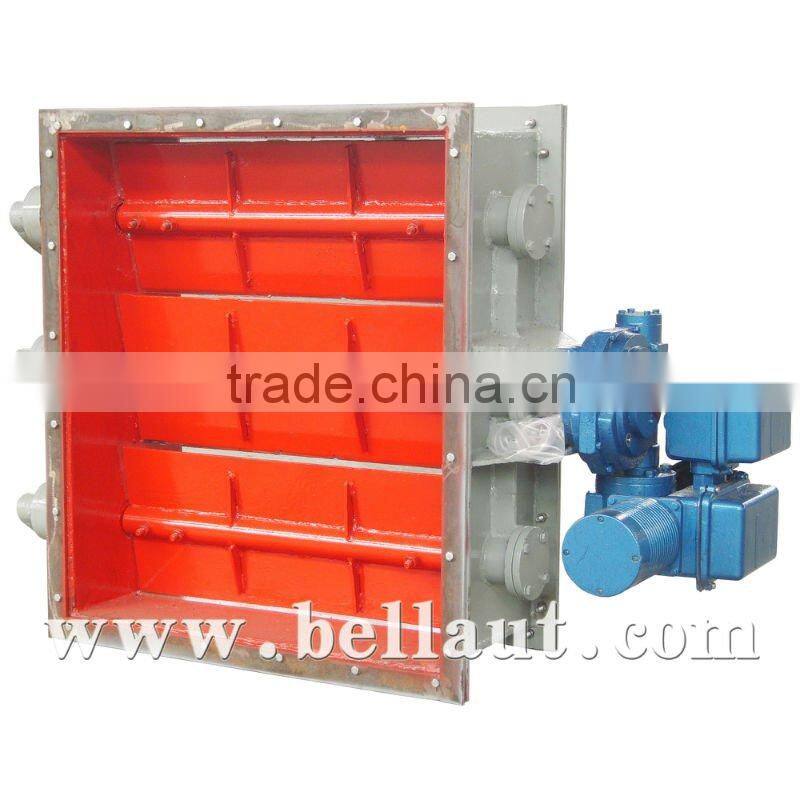 Manual operated Flanged Concentric Butterfly Valve