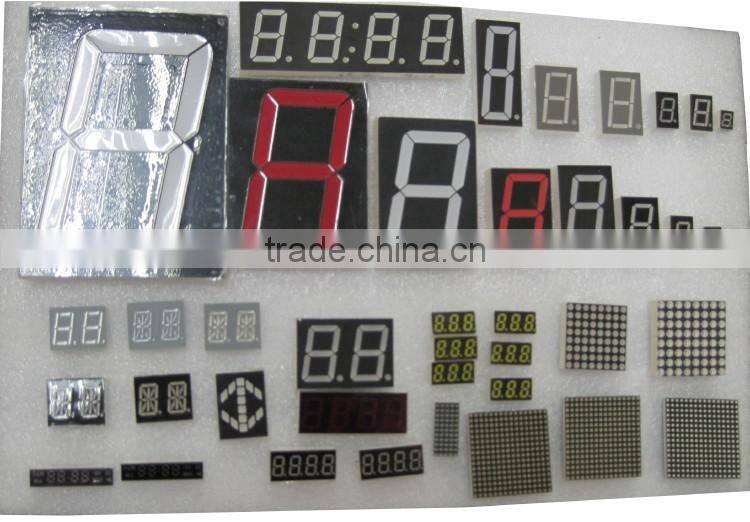 China factory price led 7 segment display rgb for advertising showing