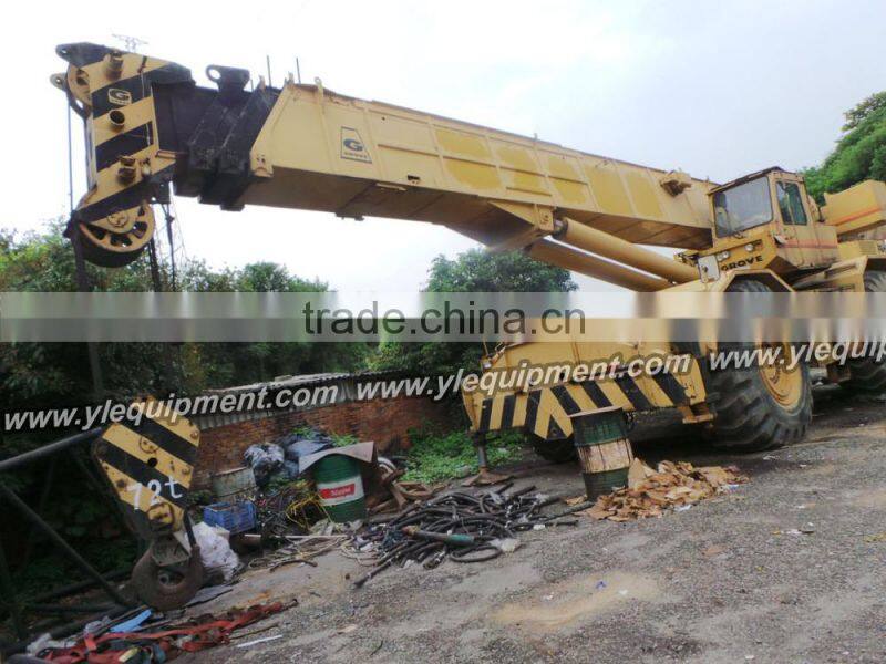 GROVE RT980 80 ton used rough terrain wheel crane