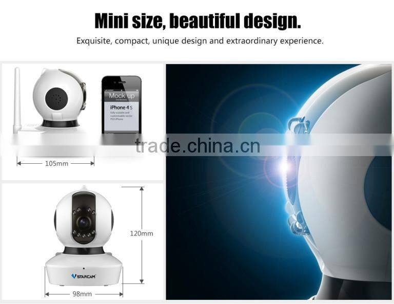 Trade Assurance Supplier ONVIF 1080P/720P pan tilt cmos ir camera wifi wireless sd card ip camera
