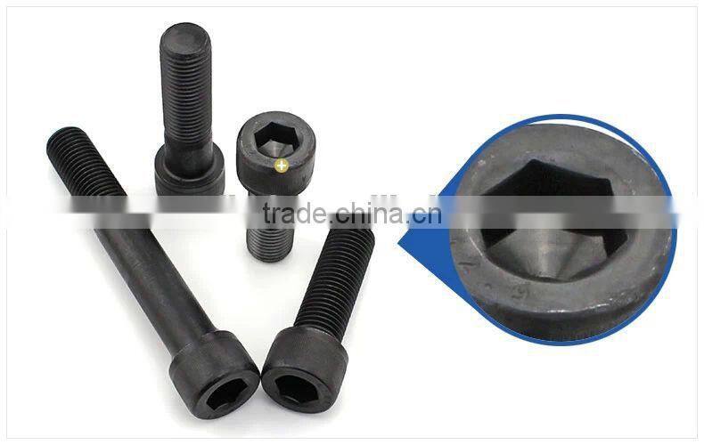 Black Oxide Hexagon Socket Head Screws DIN 912 Gr8.8