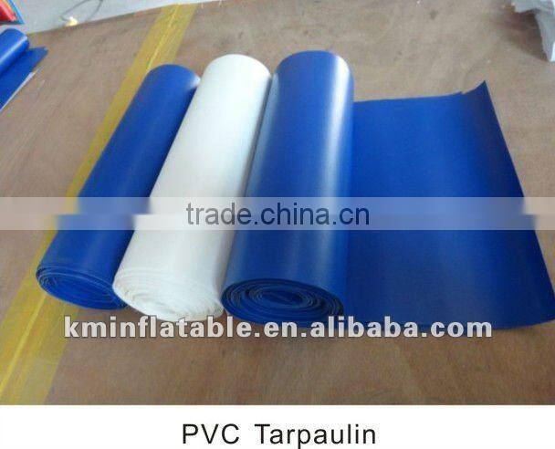 white inflatable arch with black words