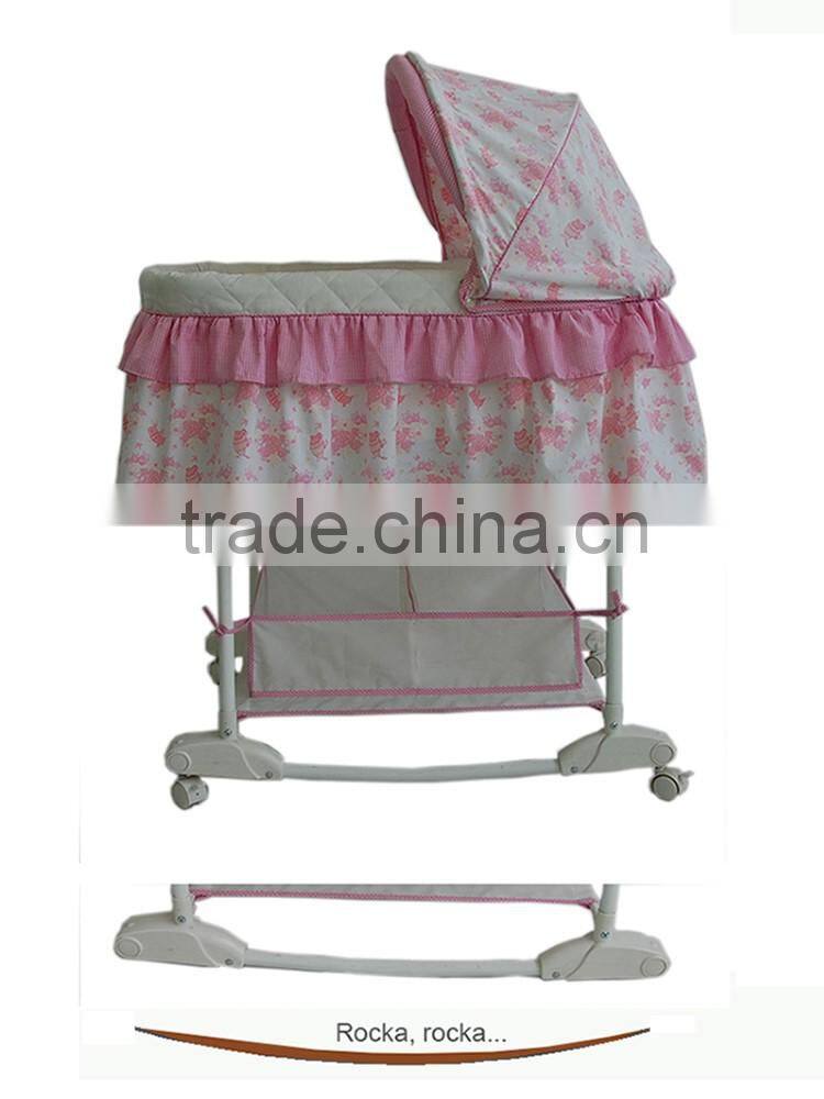 High quality fatory price Deluxe Baby Bassinet bed