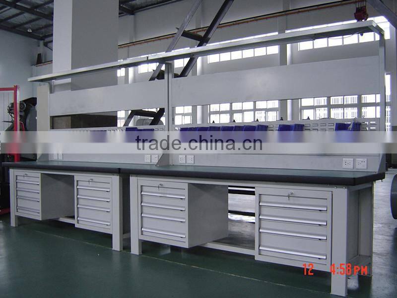 factory working workbench/heavy duty steel working benches