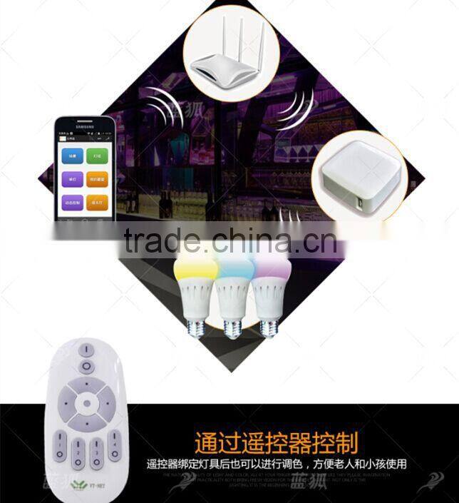 Color changeable SMD5050 waterproof IP65 wireless led strip light rgb