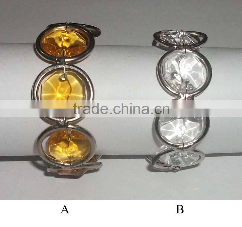 Best selling crystal silver napkin ring