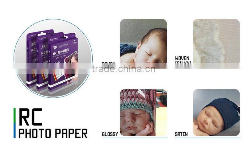 135gsm glossy adhesive photo paper with high quality China manufacturer professional factory