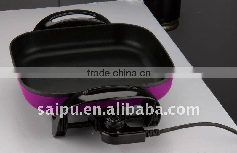 electric non stick pizza pan equipment wok