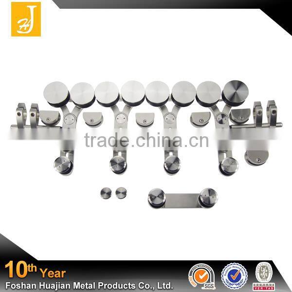 2015 hot sale heavy duty stainless steel sliding glass door roller with double roller