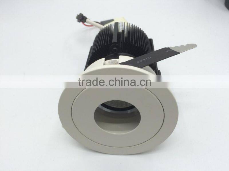 Big Size 10W Round hole Recessed 10w 72lm LED downlight TEC002C10WHT2