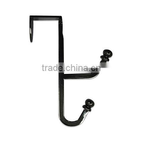metal double clothes over the door hook