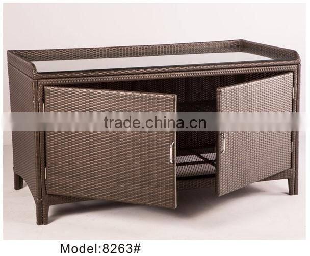 Rattan aluminum hotel towel shelf anti rust bathroom towel shelf