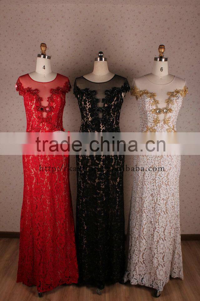 Open Back Lace Wedding Dress Spaghetti Strap Red Lace Evening Dress Lace Wedding Dress Patterns