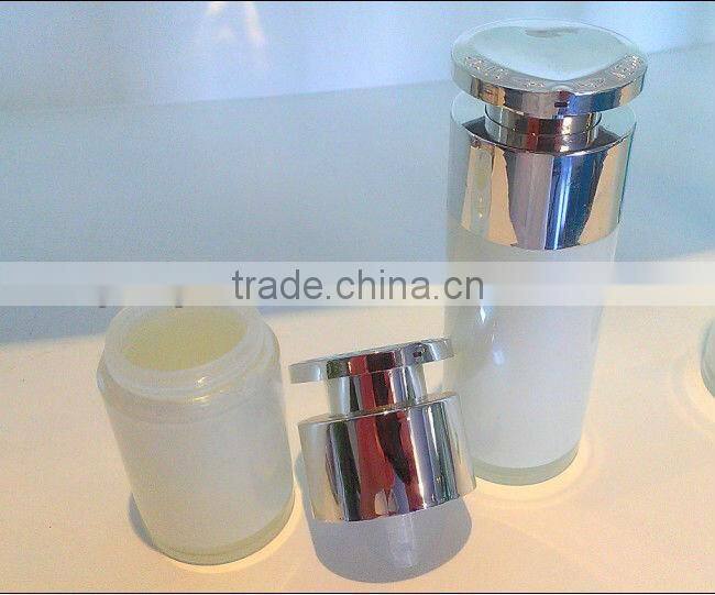 2013 new airless bottle containers for cosmetic packaging