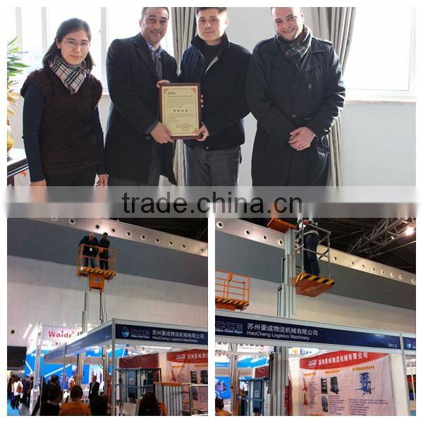 Aluminum Alloy Hydraulic Rising Electric Lifter Table Aerial Maintenance Platform