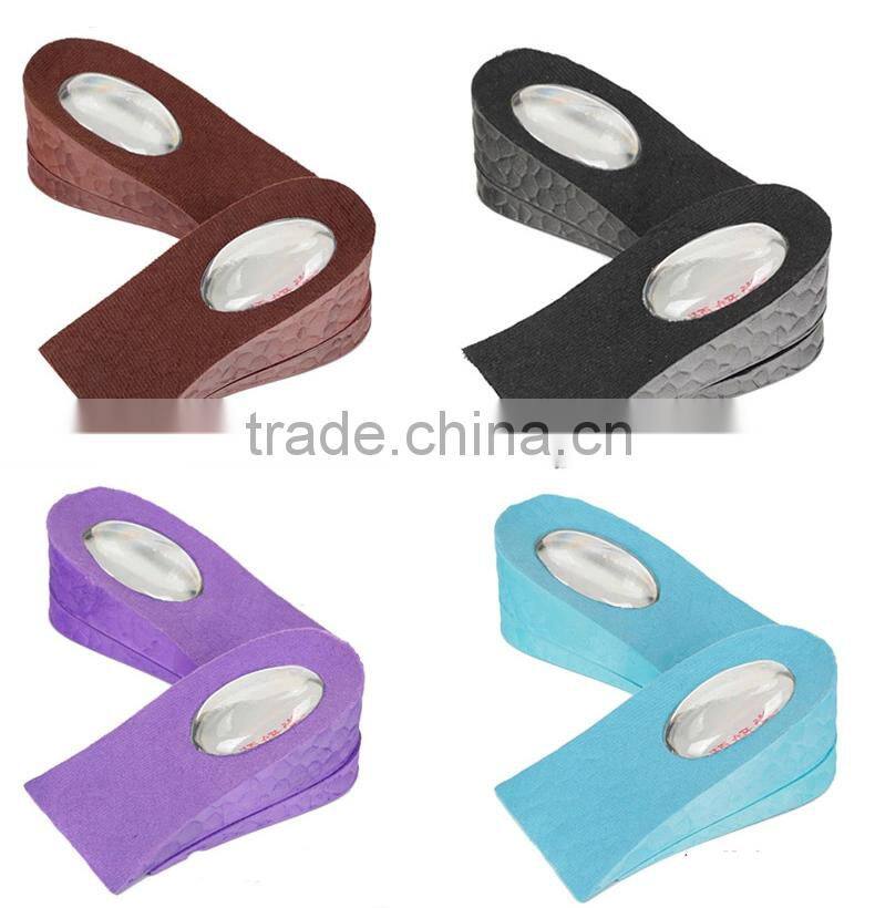 Manufacturer wholesale PVC increase insole with two layers of insole