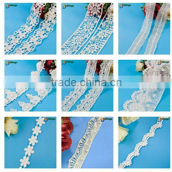 2015 fashion Plum floral guipure crochet lace wedding dress patterns wholesale in stock