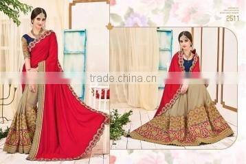 Blissful Teal Jacquard Silk Designer Saree/famous indian saree designers