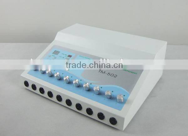 Russia wave body slimming facial muscle stimulator beauty device tm-502