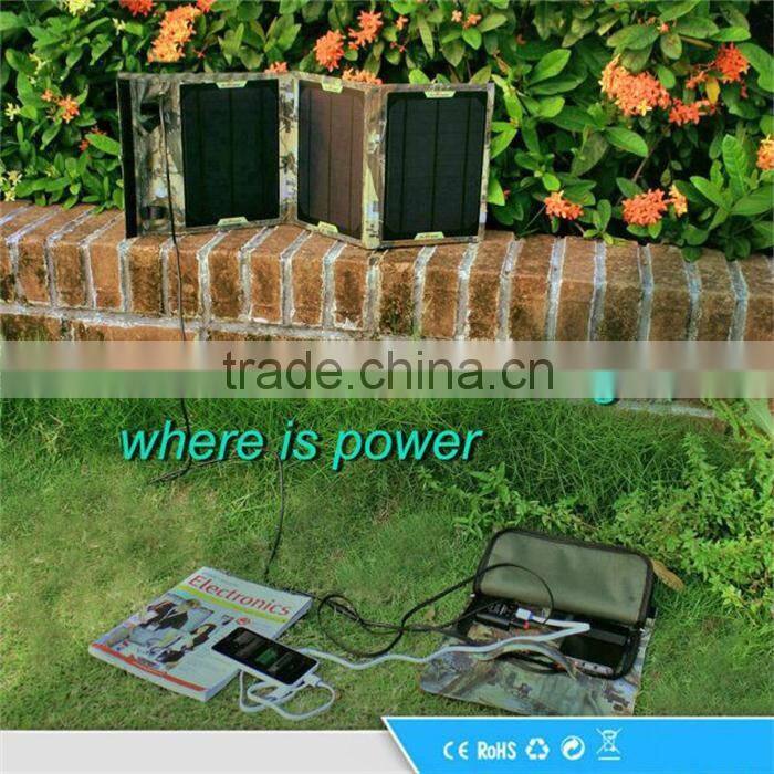 15W external battery phone charger cheap solar panel