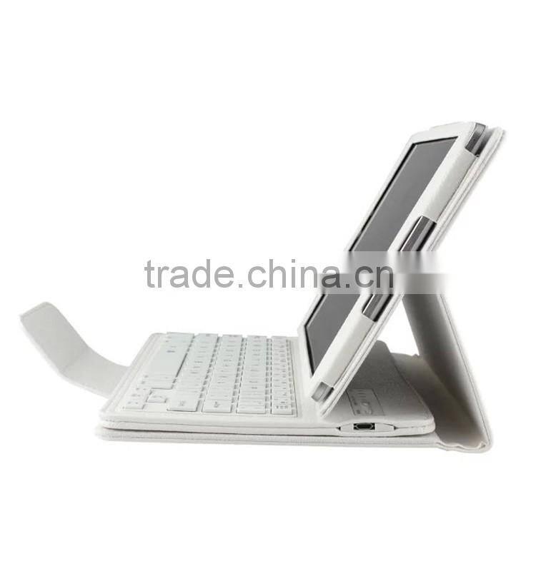 For Google HTC Nexus 9 Removable Wireless Bluetooth Keyboard With PU Leather Case Stand Cover