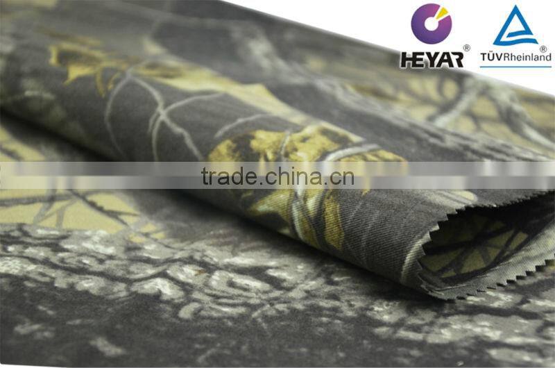 Drill Fabric Forest Camo Fabric