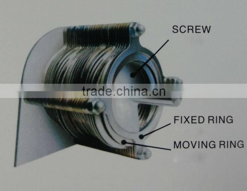 large sewage water treatment equipment stainless steel screw filter press