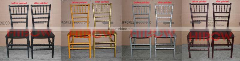 limewashed silver plastic resin tiffany chiavari chair