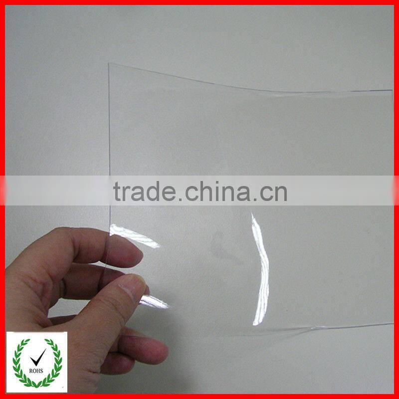 Transparent pvc film for packaging