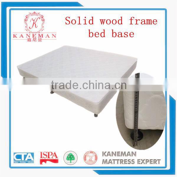 China factory solid wood bed base