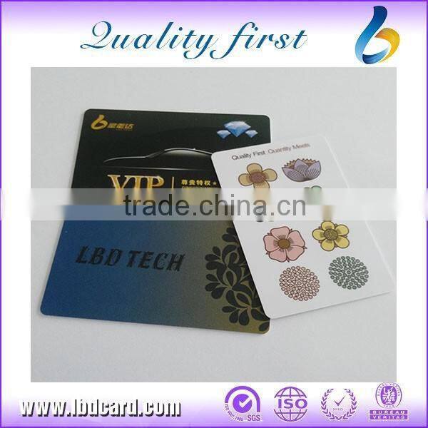 Clear Magnetic Stripe Cards For Hotel Access Management