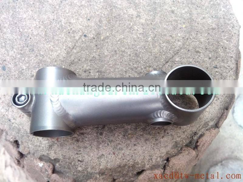 Customize titanium stem diameter 31.8x70/80/90 XACD bike parts serve kinds of titanium bike stem