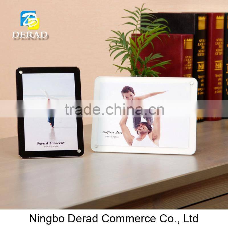 Clear Full Open Sexy Weldding Handmade Photo Frame