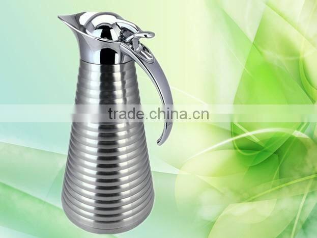 Unique Design High Grade Beautiful Stainless Steel Thermos Vacuum Jug Coffee Pot