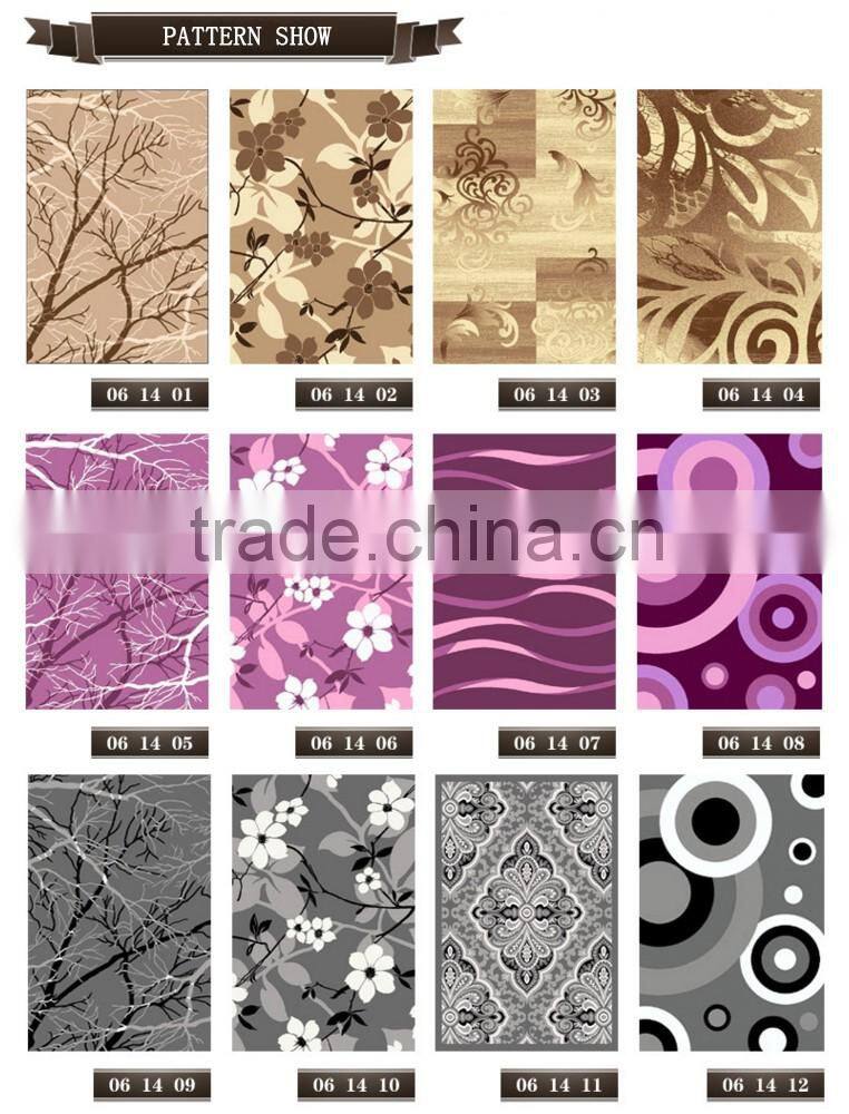 2016 hot sale purple silk shaggy carpet carpet underlay hotel carpet