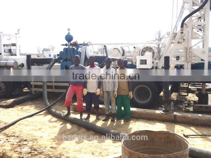 300m truck mounted water wel drilling rig