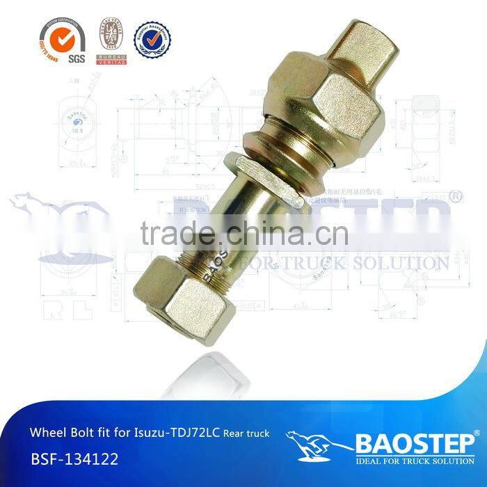 perno y tuerca hexagonal for Isuzu-NKR Front