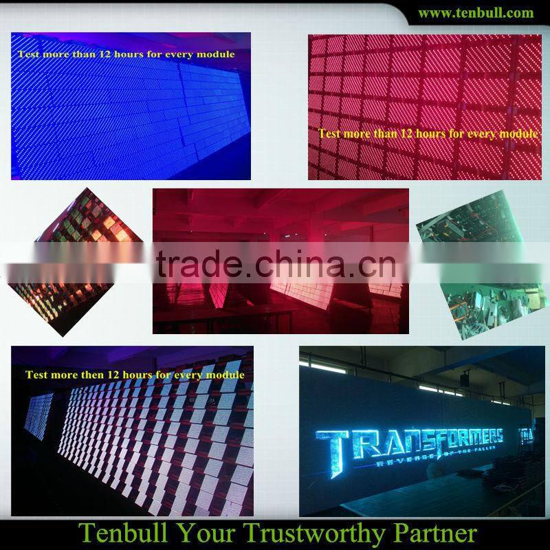 P10 1R1G1B Front Maintenance 1/4 Scam Outdoor Module