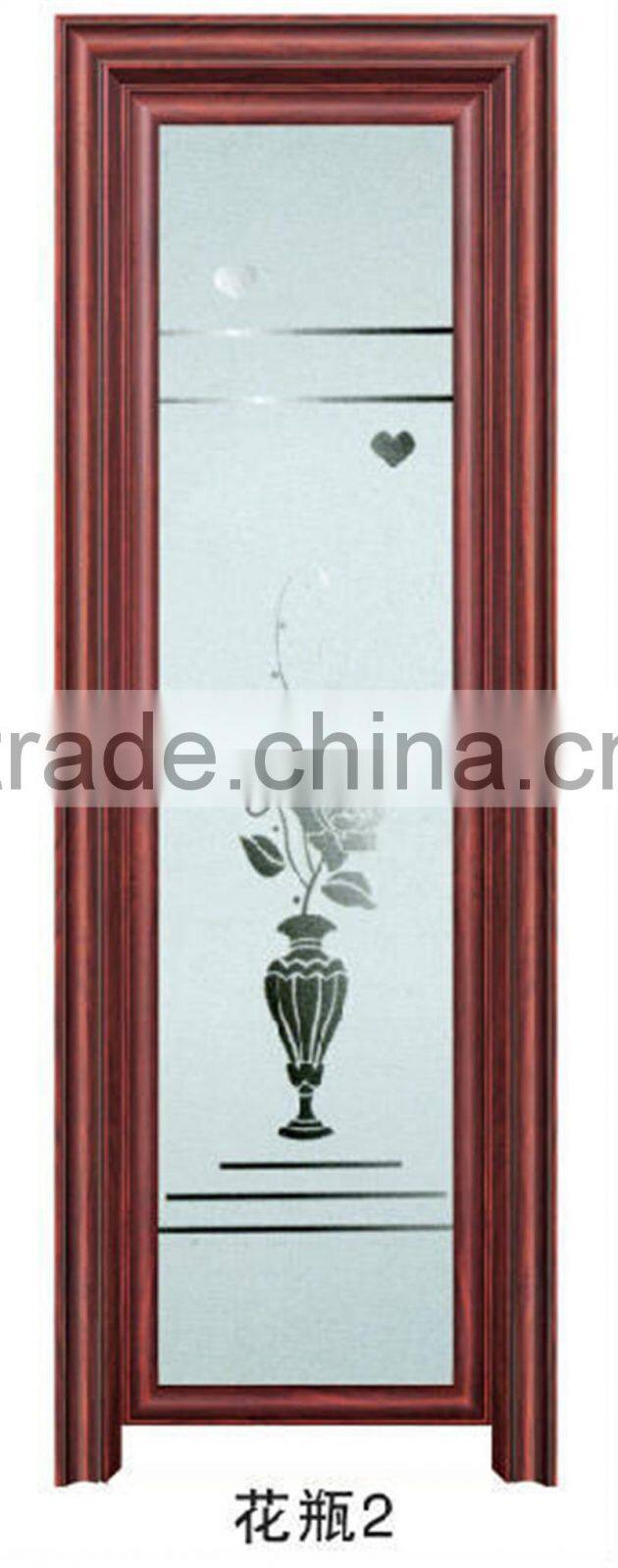 5mm Tempered Glass glass toilet Door shower doors design,aluminium bathroom doors