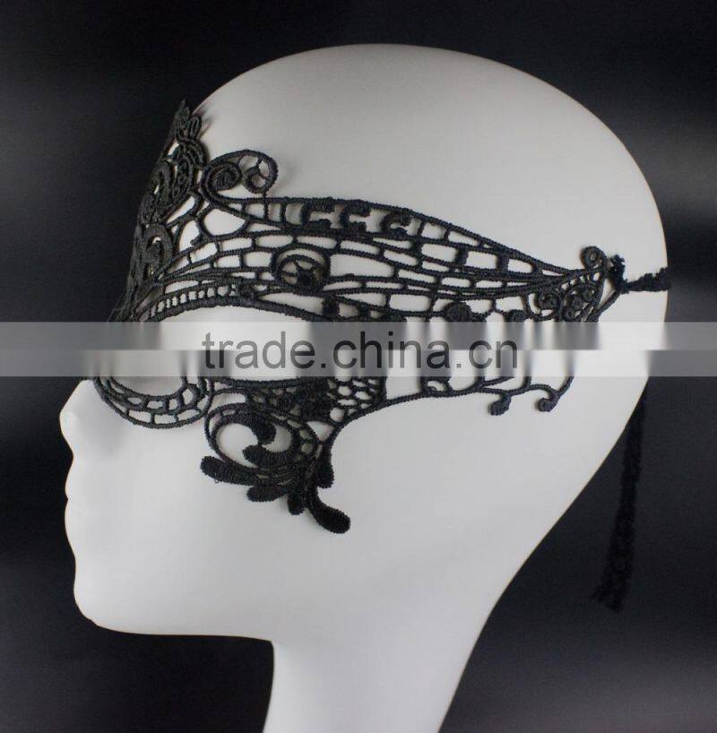 Sexy queen black lace mask, masquerade Christmas/party/cosplay lace butterfly mask