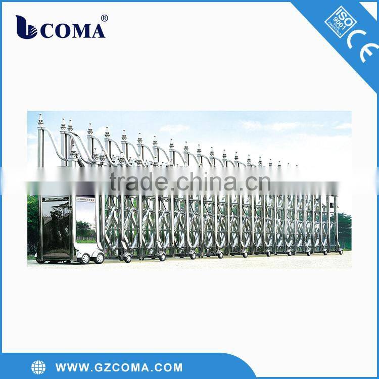 remote control electric retractable gate for industrial main door
