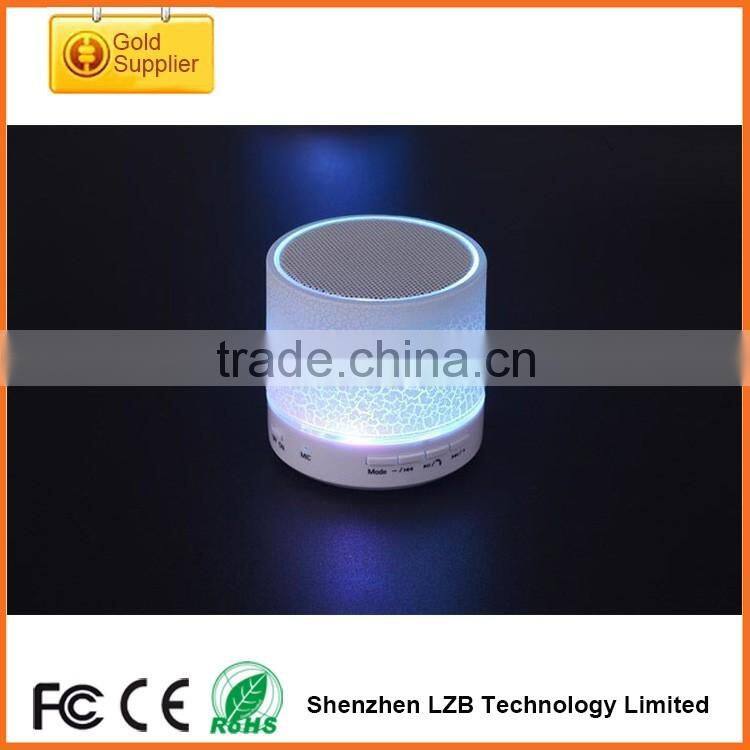 Hot sale Portable Led Bluetooth Speaker Mini Altavoz LED Speakers Dual Bass Blutooth 3d Surround speaker