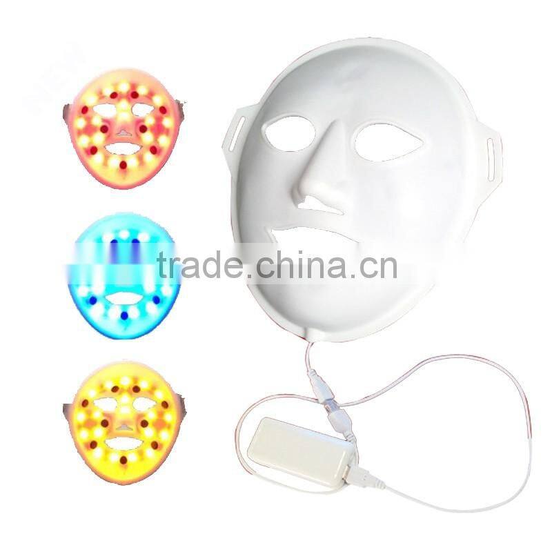 LED PDT photon LED skin rejuvenation facial beauty machine/PDT LED facial mask for acne therapy