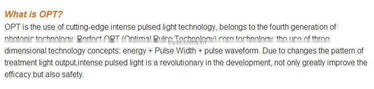 New painless IPL SHR for Hair Removal and Skin Rejuvenation