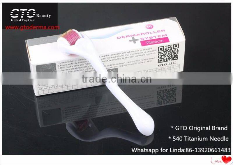 GTO 540 derma roller 1.5mm titanium micro needle roller dermaroller 540